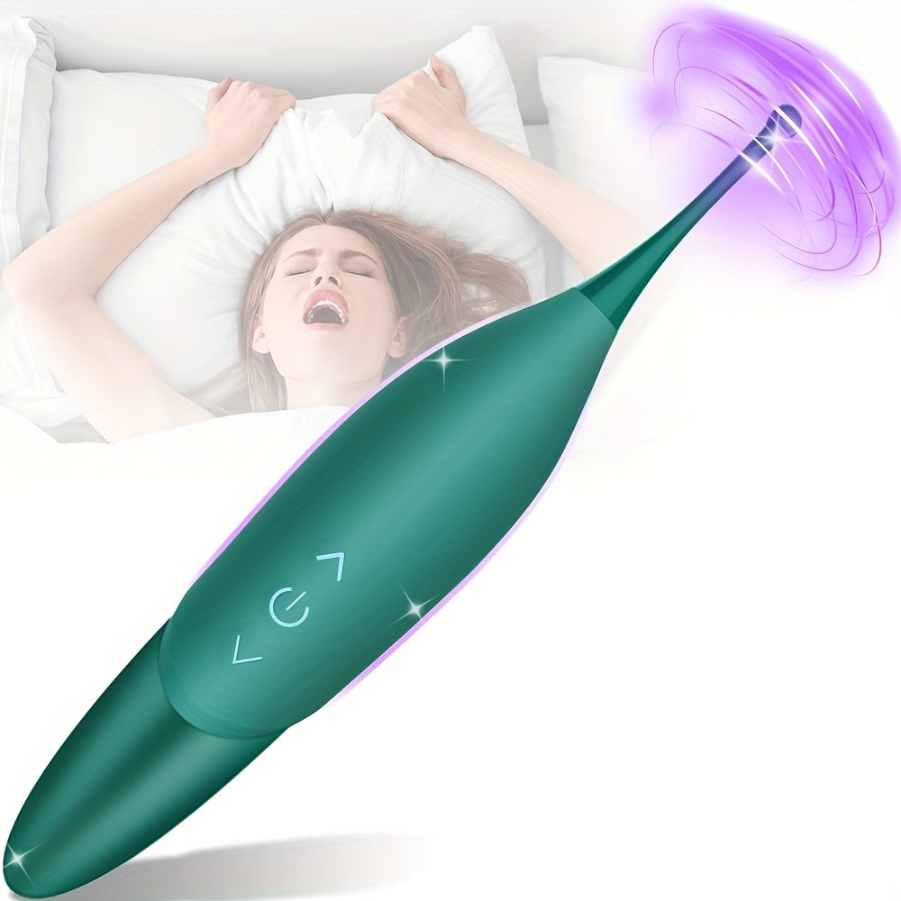 1pc High Frequency Powerful Female Vibrating Clitoral G Spot Stimulator With Whirling Motion - Adult Toys For Women Couples