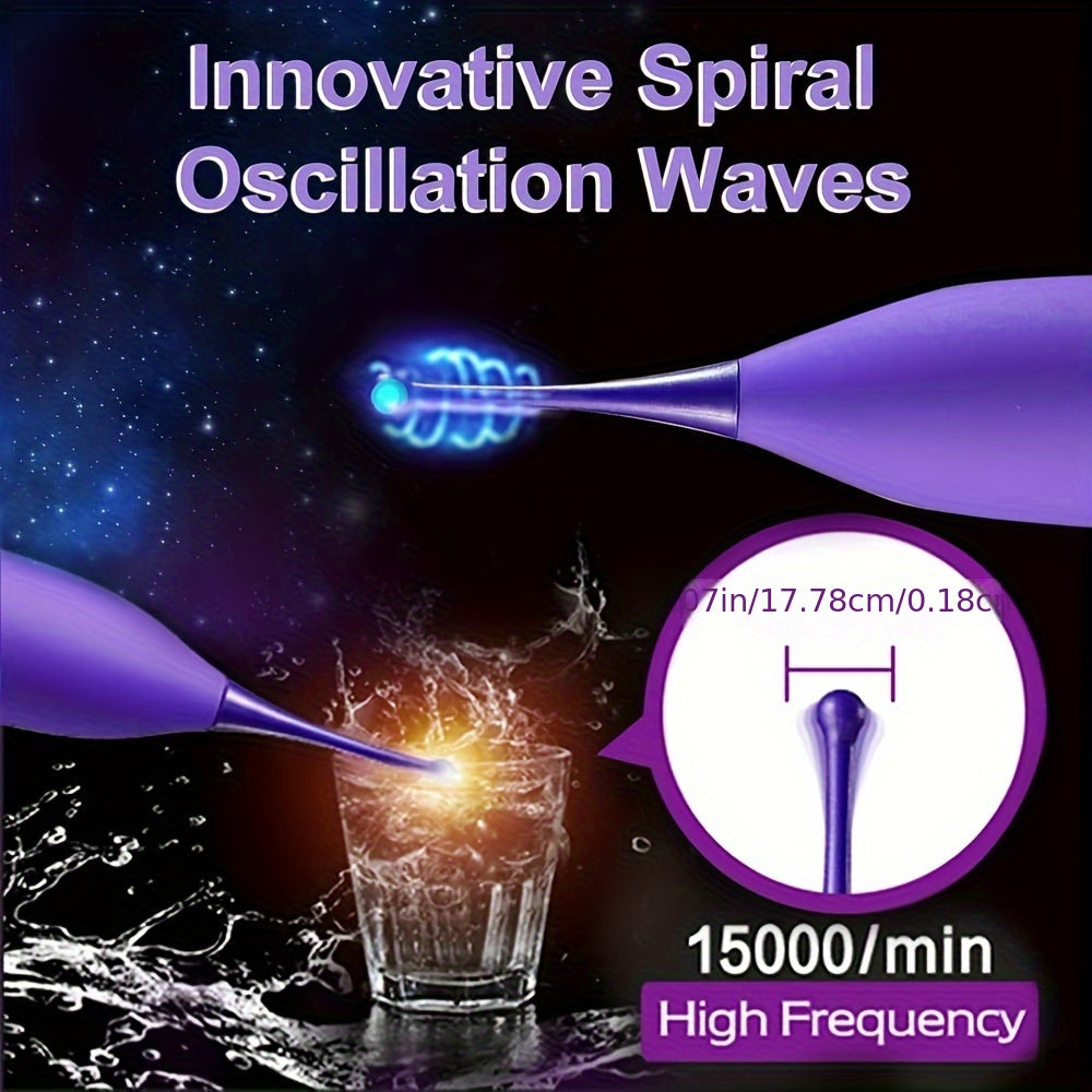 1pc High Frequency Powerful Female Vibrating Clitoral G Spot Stimulator With Whirling Motion - Adult Toys For Women Couples