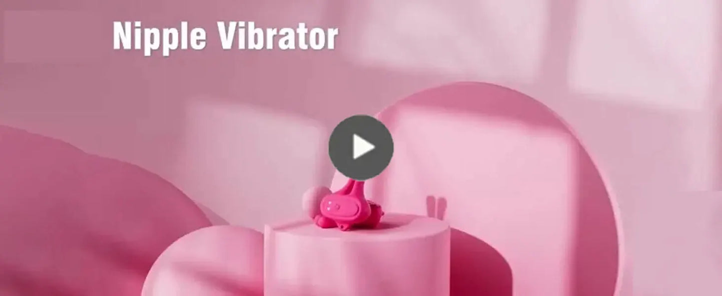 Nipple Vibrator Vibrating Nipple Clamps Women Sex Toys Clip Breast Massage Stimulation Masturbator BDSM Adult Toys for Female