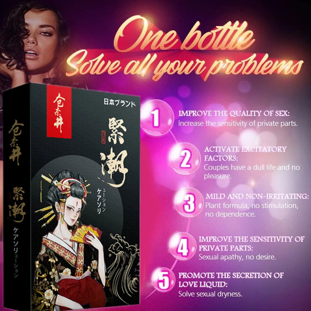 Orgasm Gel for Women Stimulant Sex Massage Oil Female Climax Libido  Enhancer Vaginal Tightening Sex Lubricant Aphrodisiac 18+