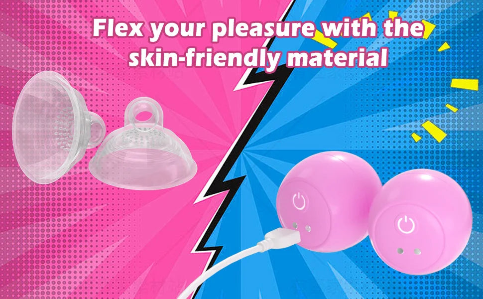 Nipple Sucker Vibrator for Women Clitoris Pump Breast Stimulator Female Masturbation Adult Sex Toys Couples Sexy Accessory 18