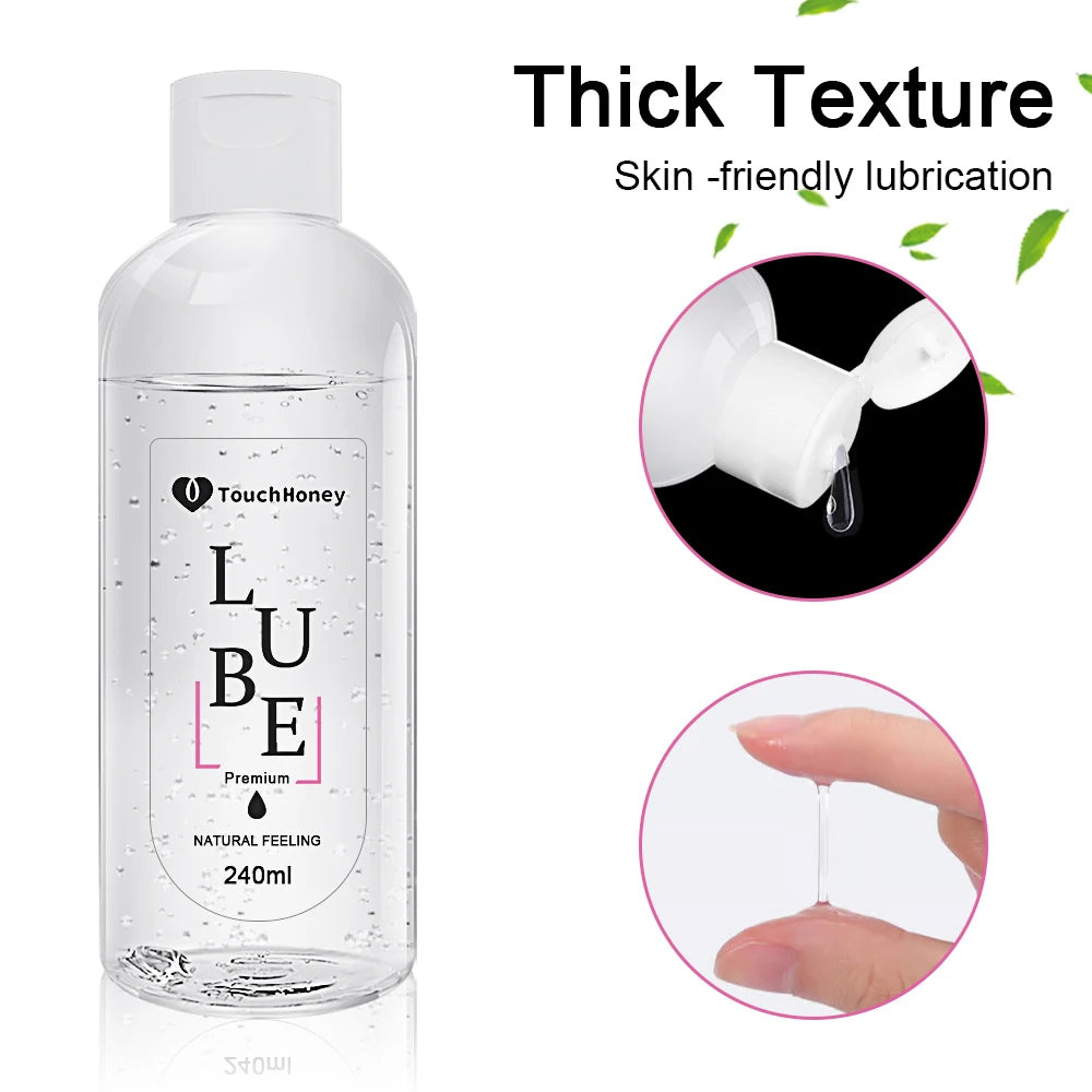 Large Capacity 240ML Lubricant for Session Easy to Clean Lube Massage Sexsual Lubricants for Anal Lubrication Adults Sex Shop