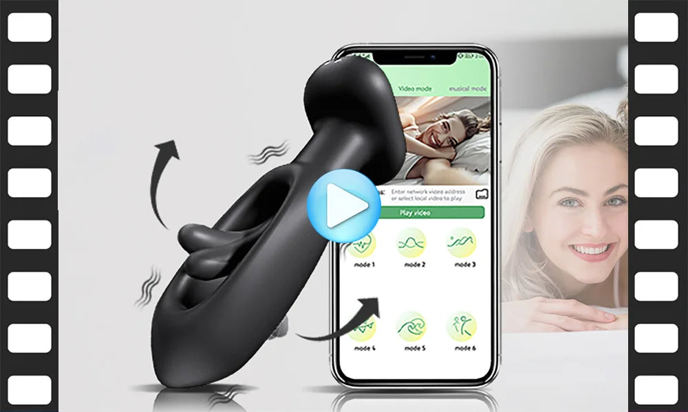 APP Remote Control 360° Rotation Anal Plug Vibrating Butt Plug Prostate Massager Vibrators Anal Toys Adult Sex Toys for Men Gay